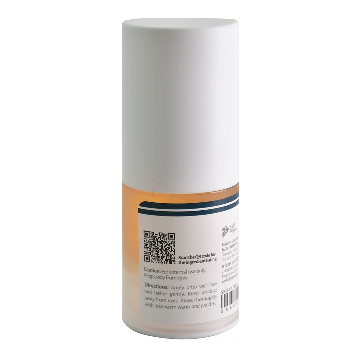 Hysses Face Care Facial Miniature, Facial Wash Geranium Chamomile
