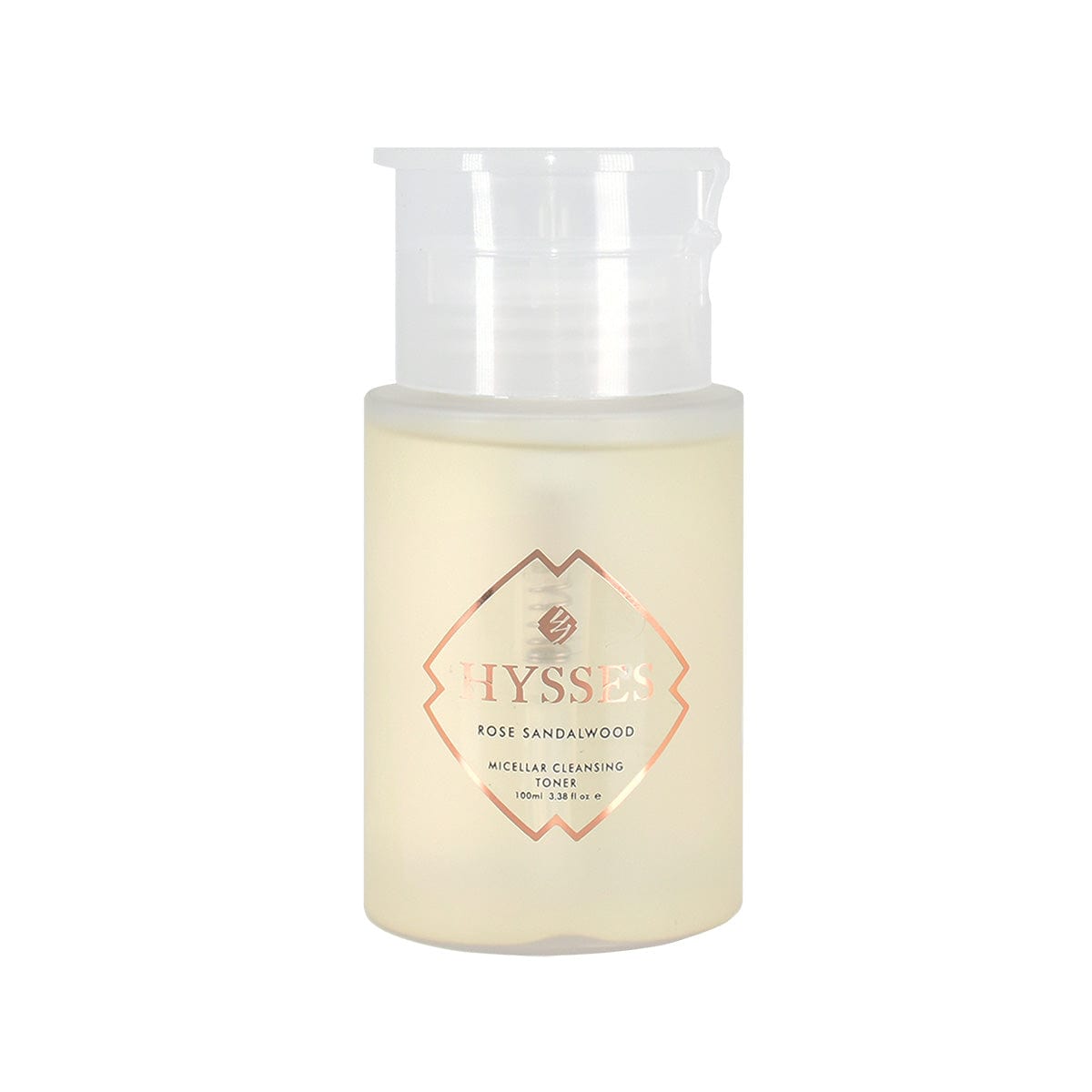 Hysses Face Care Facial Miniature, Micellar Cleansing Toner Rose Sandalwood