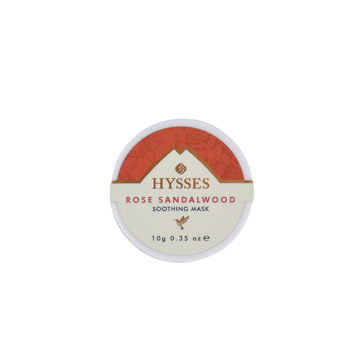 Hysses Face Care Facial Miniature, Soothing Mask Rose Sandalwood