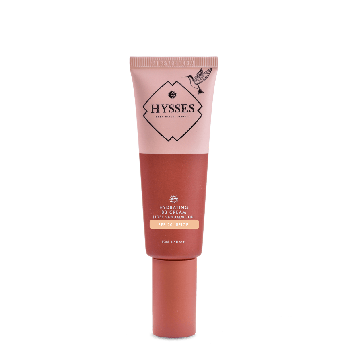 Hysses Face Care Beige Hydrating BB Cream Rose Sandalwood SPF20, Beige