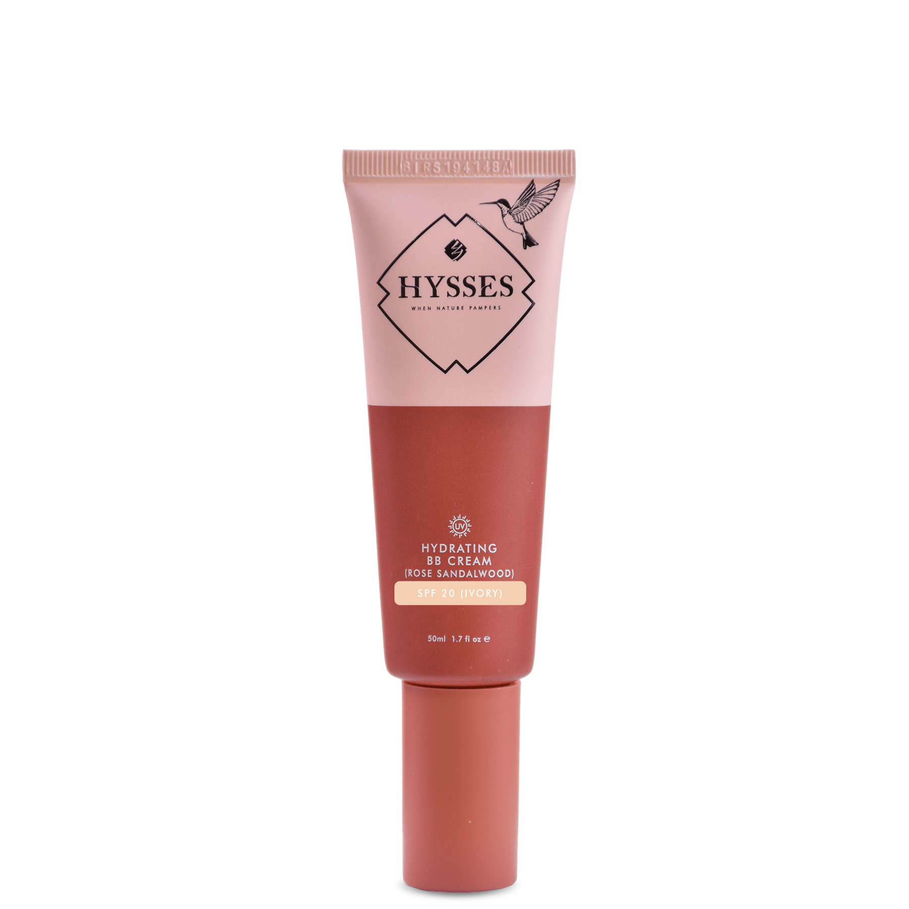 Hysses Face Care Ivory Hydrating BB Cream Rose Sandalwood SPF20, Ivory