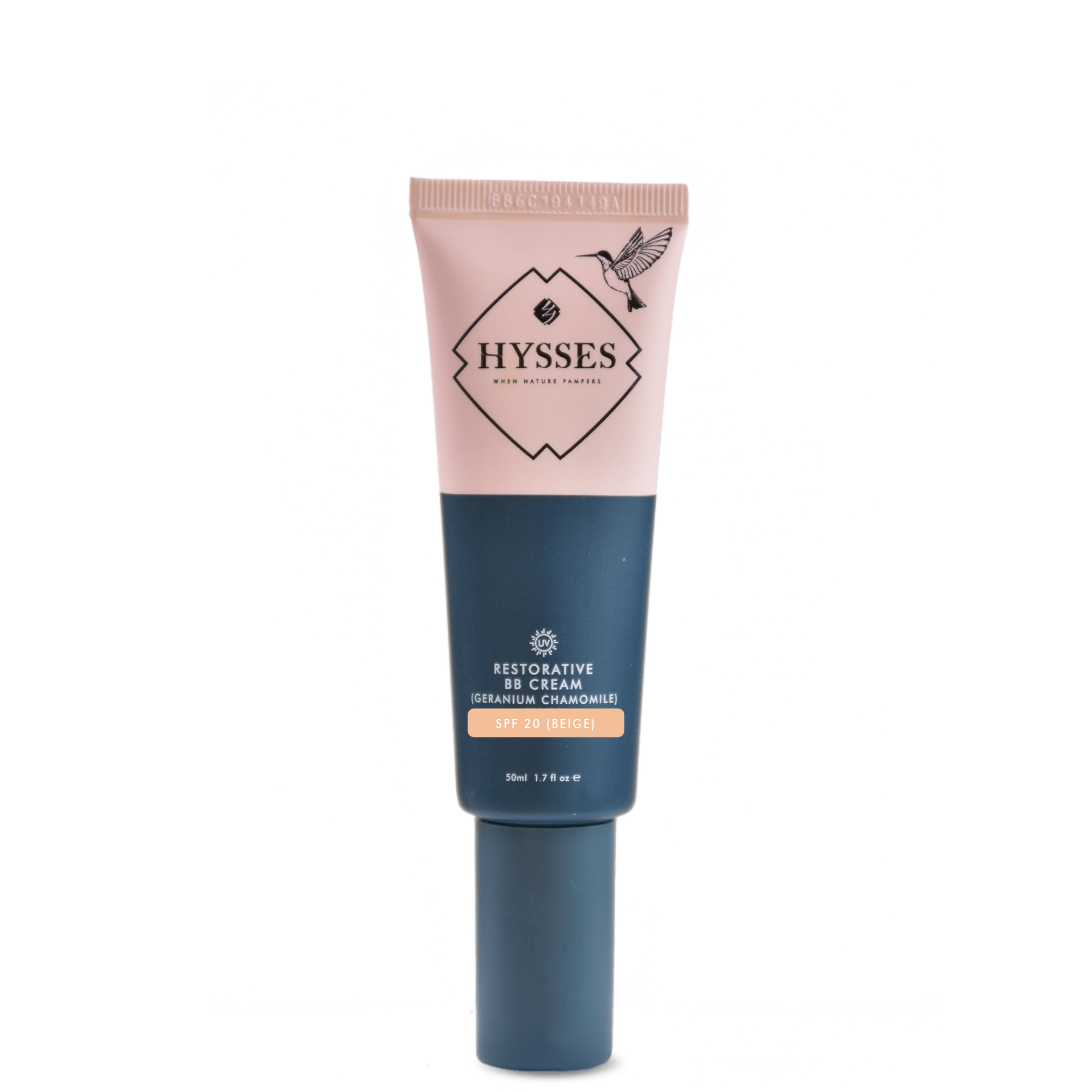 Hysses Face Care Beige Restorative BB Cream Geranium Chamomile SPF20, Beige