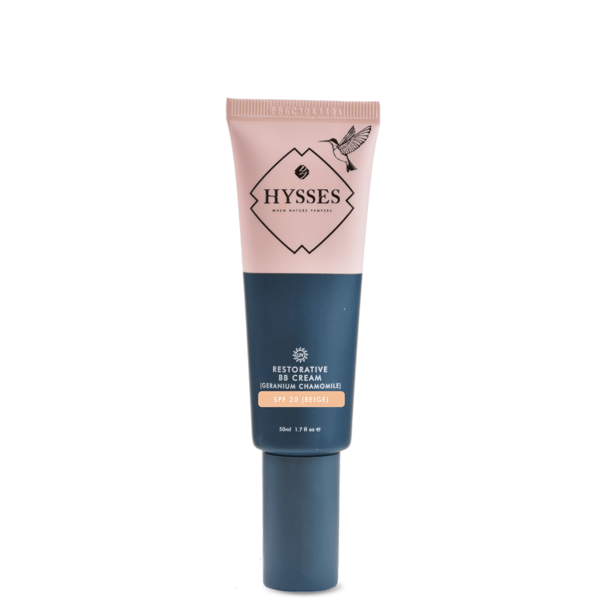 Hysses Face Care Beige Restorative BB Cream Geranium Chamomile SPF20, Beige