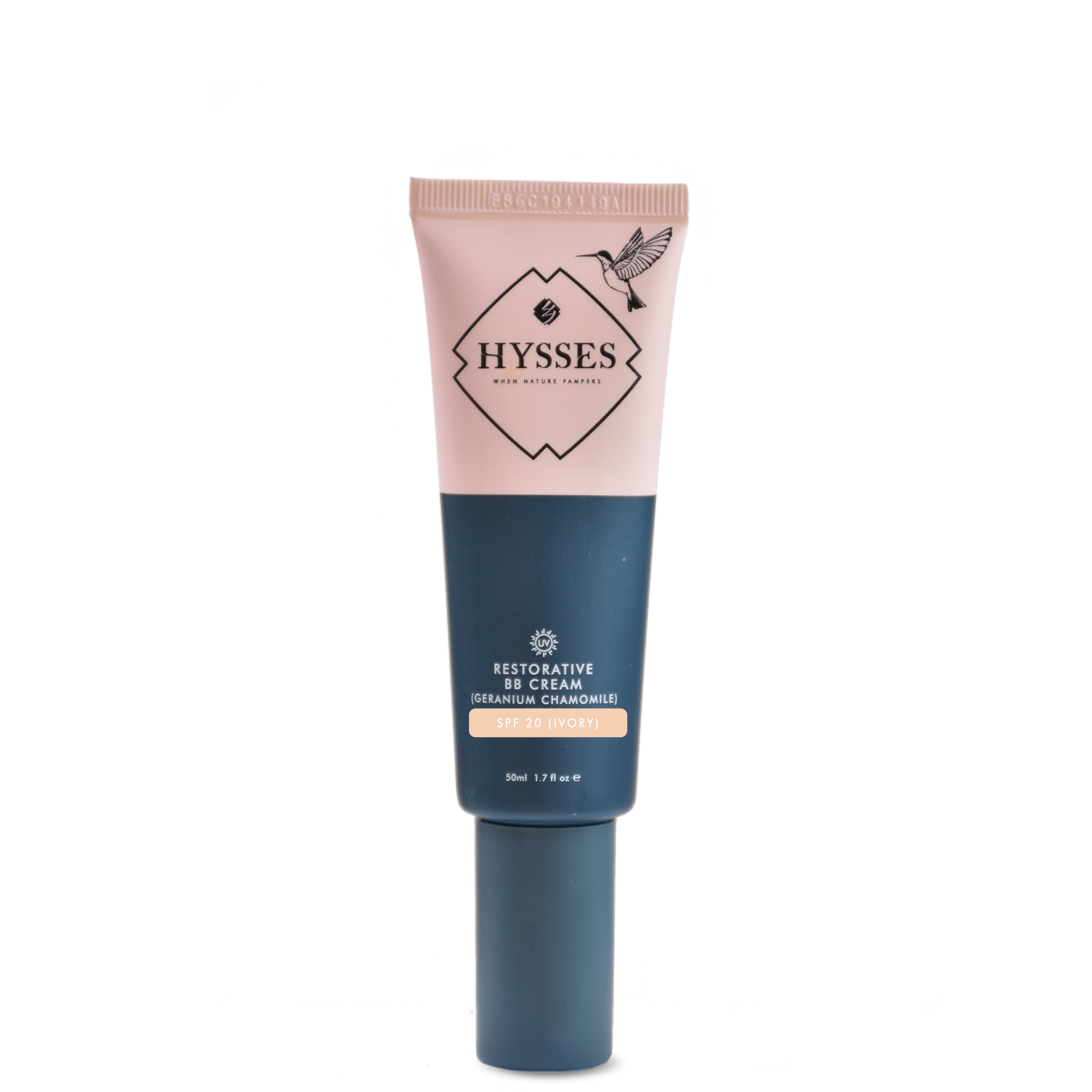 Hysses Face Care Ivory Restorative BB Cream Geranium Chamomile SPF20, Ivory