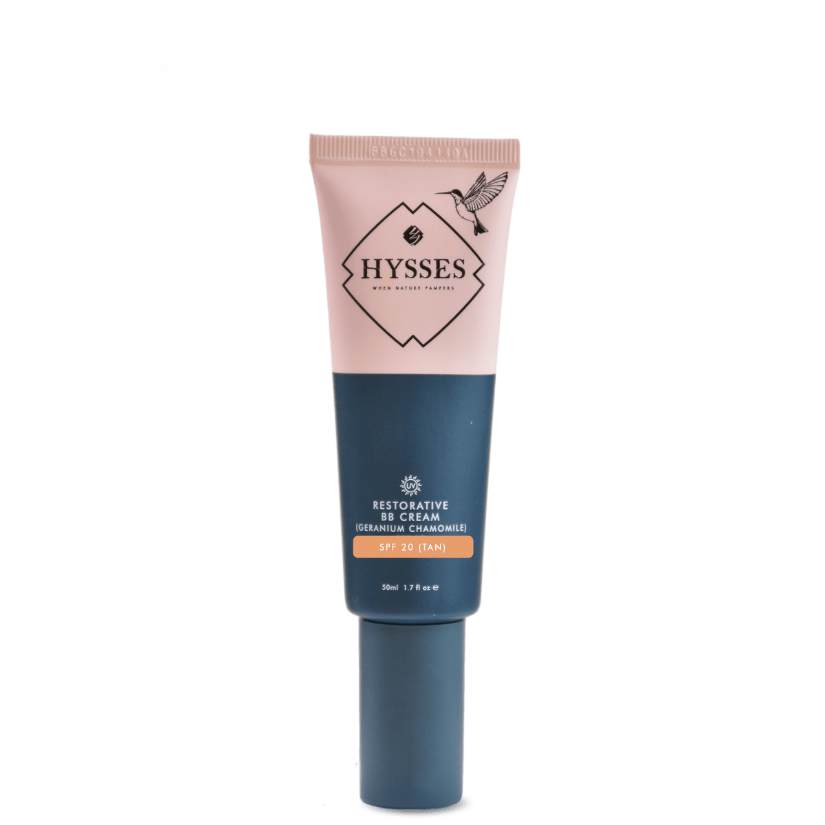 Hysses Face Care Tan Restorative BB Cream Geranium Chamomile SPF20, Tan