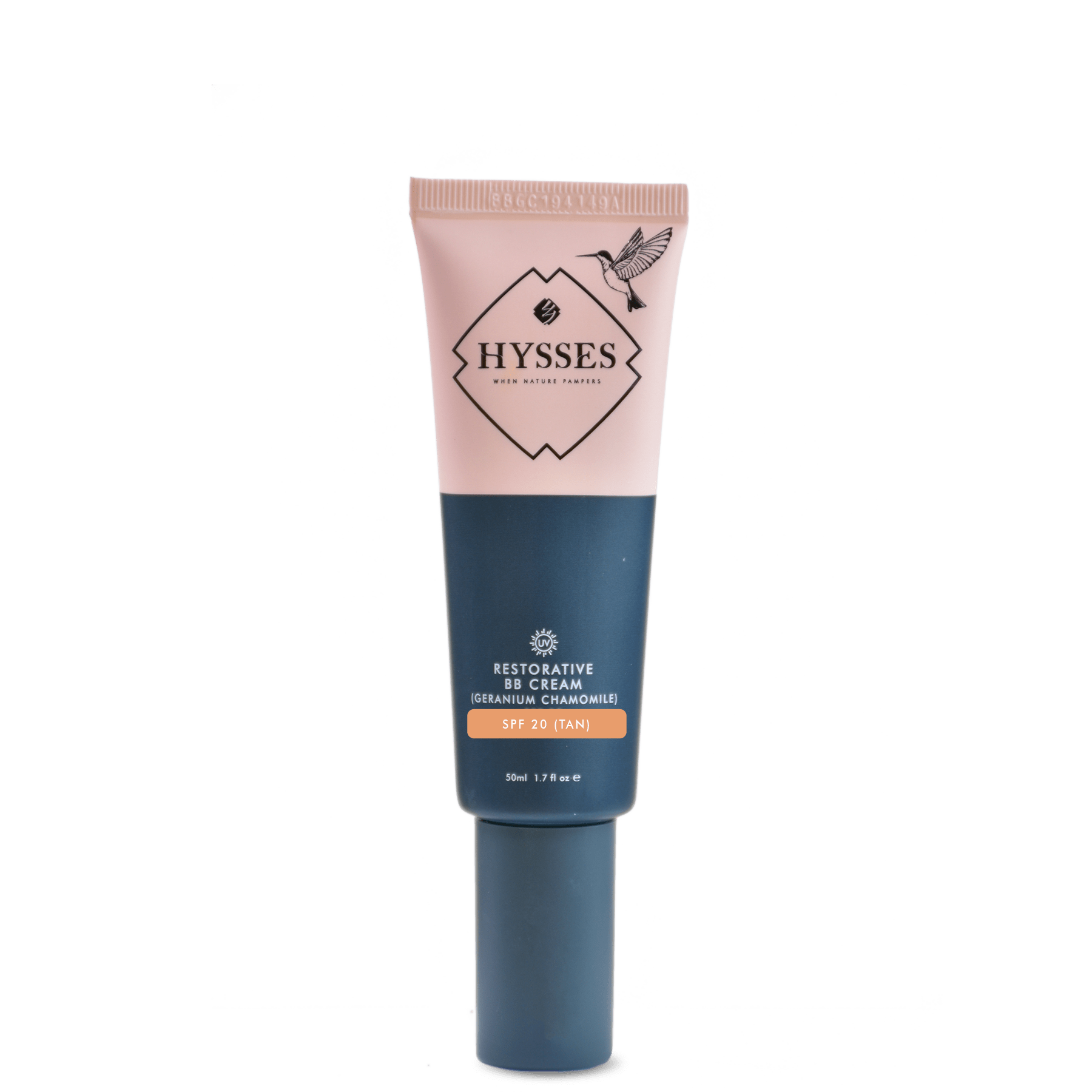 Hysses Face Care Tan Restorative BB Cream Geranium Chamomile SPF20, Tan