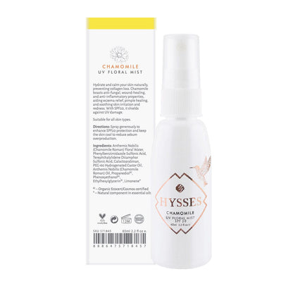 Hysses Singapore Face Care UV Floral Mist Chamomile SPF20 R