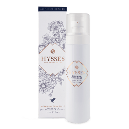 Hysses Singapore Face Facial Wash Geranium Chamomile