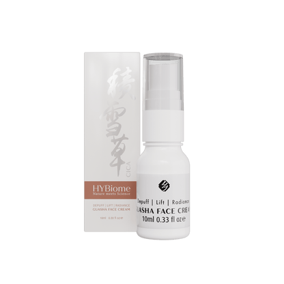 Hysses Singapore Face HYBiome Guasha Face Cream, Rose Ginseng (10ml Travel Size)