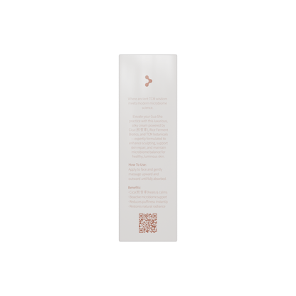 Hysses Singapore Face HYBiome Guasha Face Cream, Rose Ginseng (10ml Travel Size)