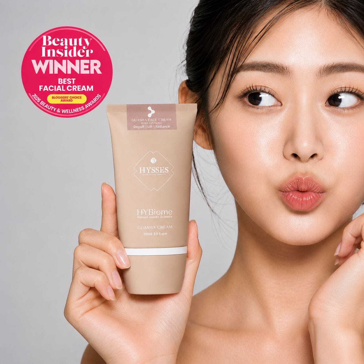 HYBiome Guasha Face Cream Ranked #1 | Hysses SG – Hysses Official