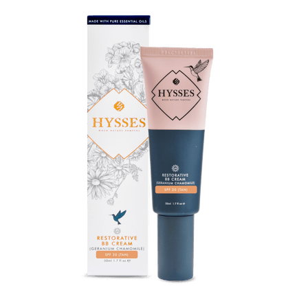 Hysses Singapore Face Restorative BB Cream Geranium Chamomile SPF20