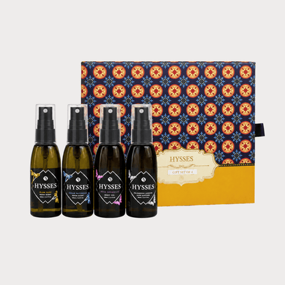 Hysses Singapore Gifts Gift Set Of 4 (Room Scent, Hand Sanitiser & Body Oil)