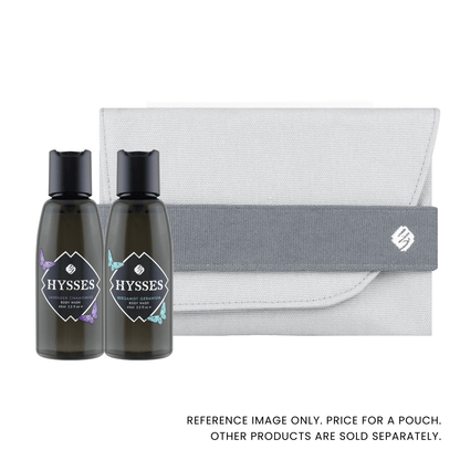 Hysses Gifts Travel Pouch, Grey