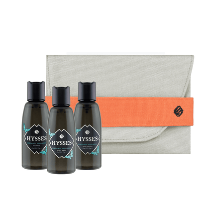 Hysses Official Gifts Yuletide Refresh Trio (Free Travel Pouch), Bergamot Geranium