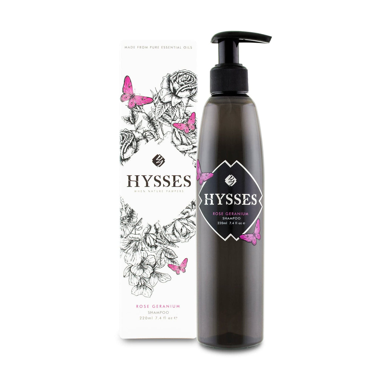 Hysses Hair Care 500ml Shampoo Rose Geranium, 500ml
