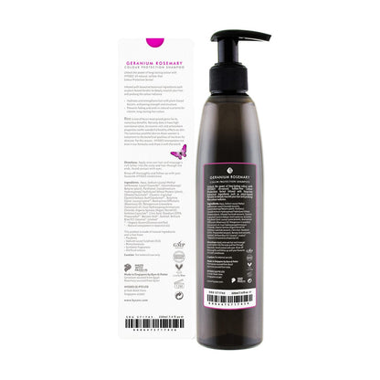 Hysses Singapore Hair Colour Protection Shampoo, Geranium Rosemary