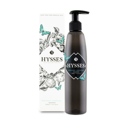 Hysses Singapore Hair 220ml Shampoo Bergamot Geranium