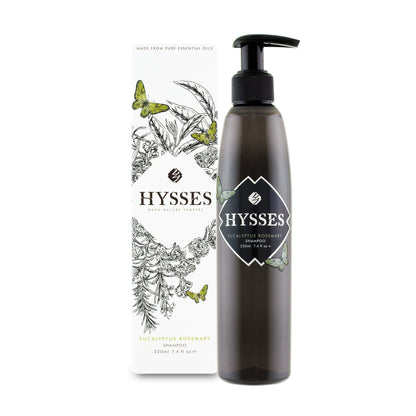 Hysses Singapore Hair 220ml Shampoo, Eucalyptus Rosemary
