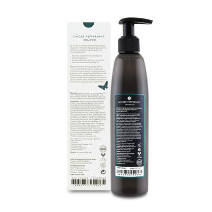 Hysses Singapore Hair Shampoo Ginger Peppermint