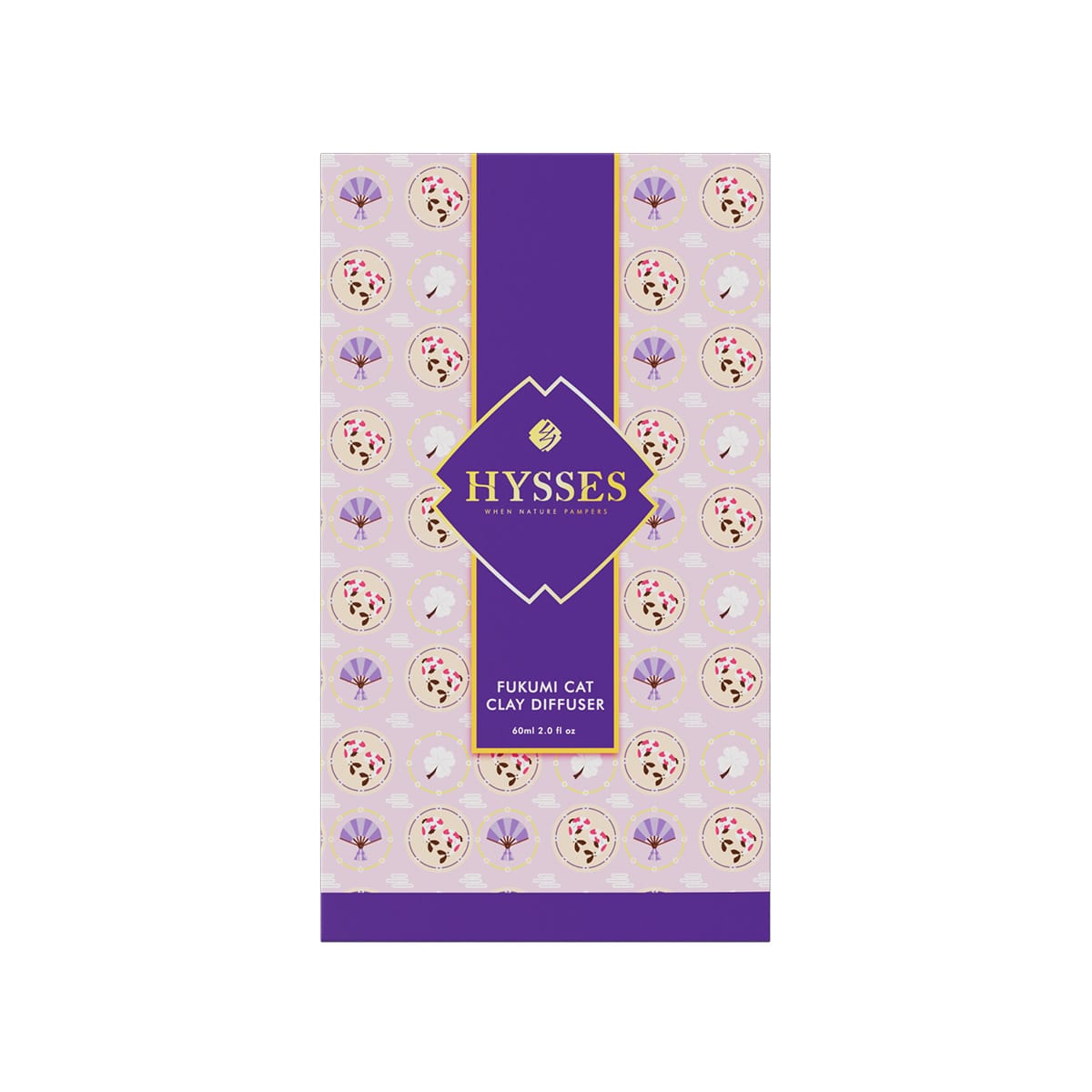 Hysses Singapore Home & Scent Clay Diffuser Fukumi Cat