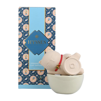 Hysses Singapore Home & Scent Clay Diffuser Yoshino Cat