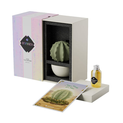 Hysses Singapore Home & Scent Cutie Clay Diffuser Cactus