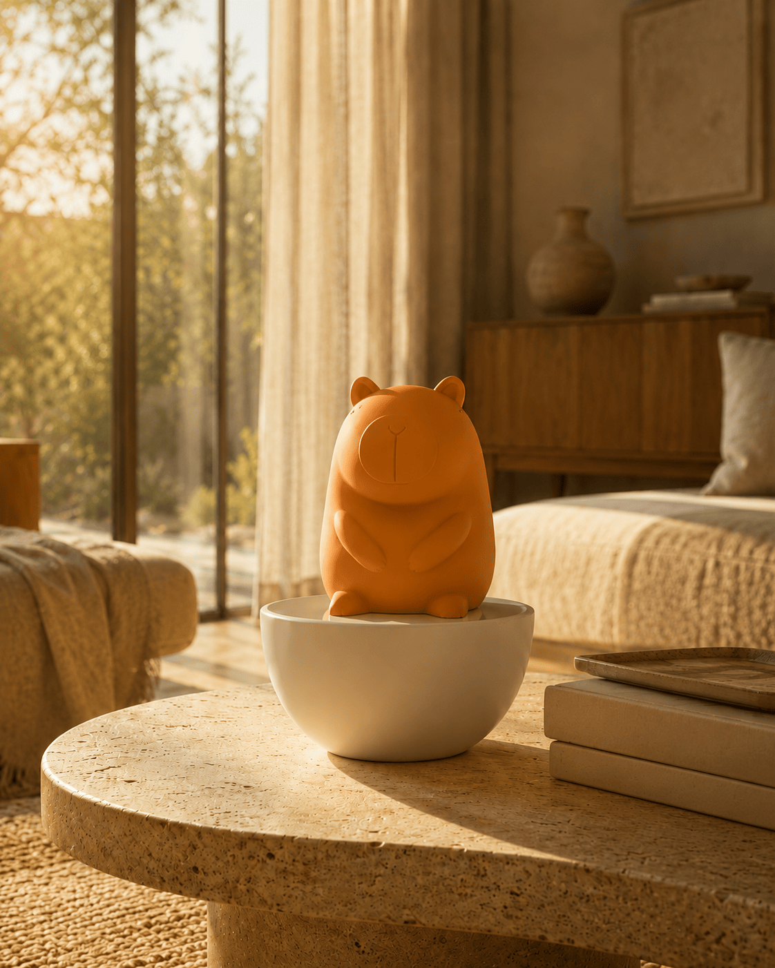 Hysses Singapore Home & Scent Cutie Clay Diffuser Capybara