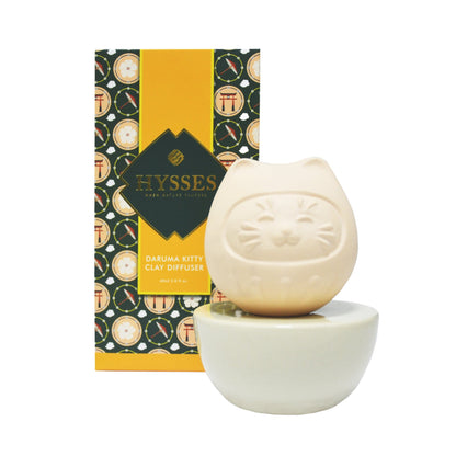 Hysses Singapore Home & Scent Daruma Kitty Clay Diffuser