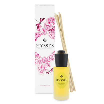 Hysses Singapore Home & Scent 60ml Home Scent Reed Diffuser Rose Geranium
