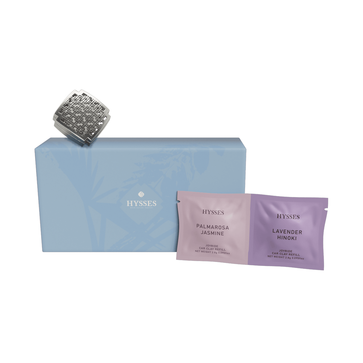 Hysses Singapore Home & Scent Joyride Car Clay, Orient (Palmarosa Jasmine & Lavender Hinoki)