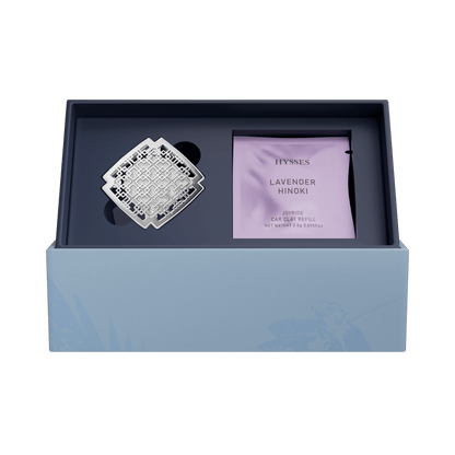 Hysses Singapore Home & Scent Joyride Car Clay, Orient (Palmarosa Jasmine & Lavender Hinoki)