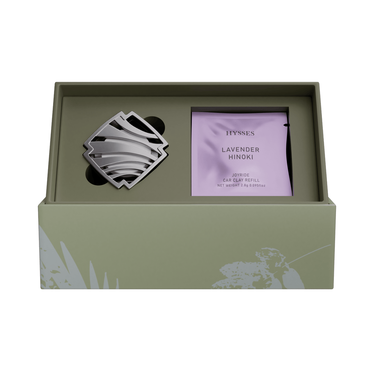 Hysses Singapore Home & Scent Joyride Car Clay, Wave (Lavender Hinoki & Vanilla Sandalwood)