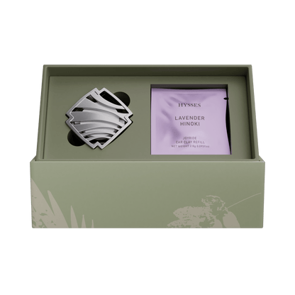Hysses Singapore Home & Scent Joyride Car Clay, Wave (Lavender Hinoki & Vanilla Sandalwood)