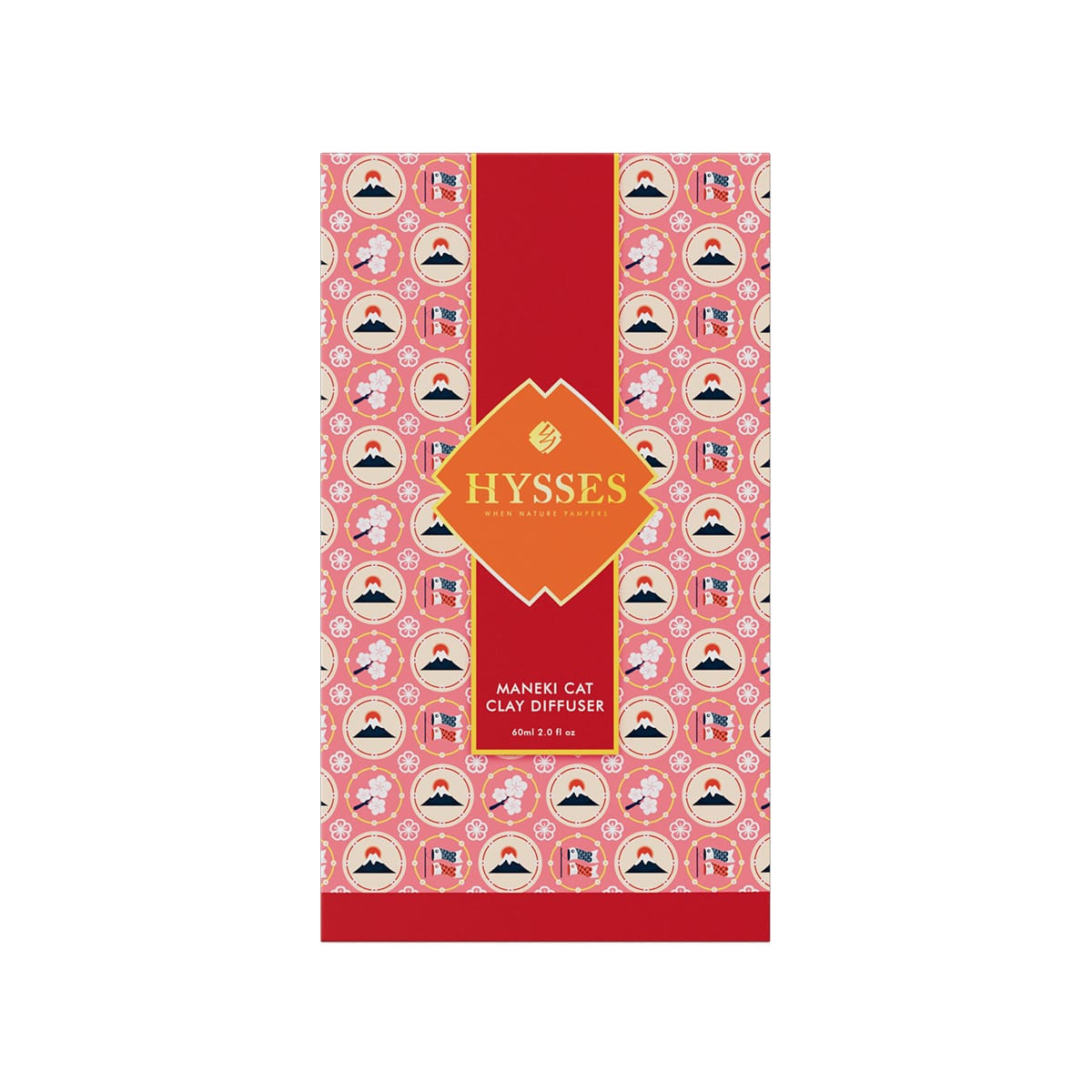 Hysses Singapore Home & Scent Maneki Cat Clay Diffuser