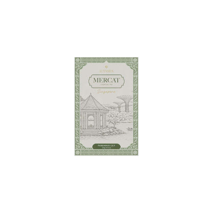 Hysses Singapore Home & Scent Mercat Scented Tag, Tasek, Pandanus Lily