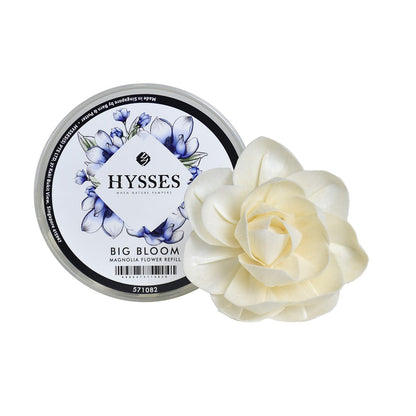 Hysses Singapore Home & Scent 5" Solar Flower Diffuser Refill - Magnolia Big Bloom