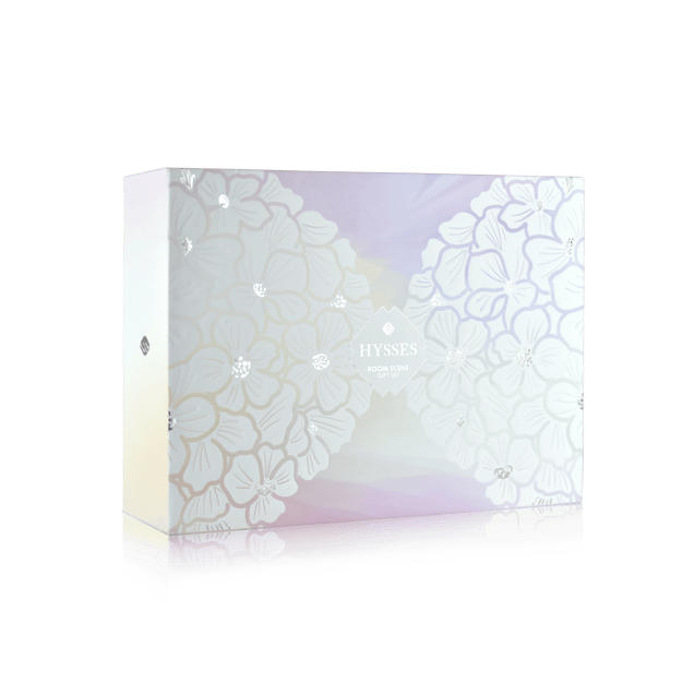 Hysses Home Scents Gift Set Of 4 Room Scent, 65ml (Palmarosa Jasmine, Lavender Chamomile, Eucalyptus Rosemary, Lemongrass)