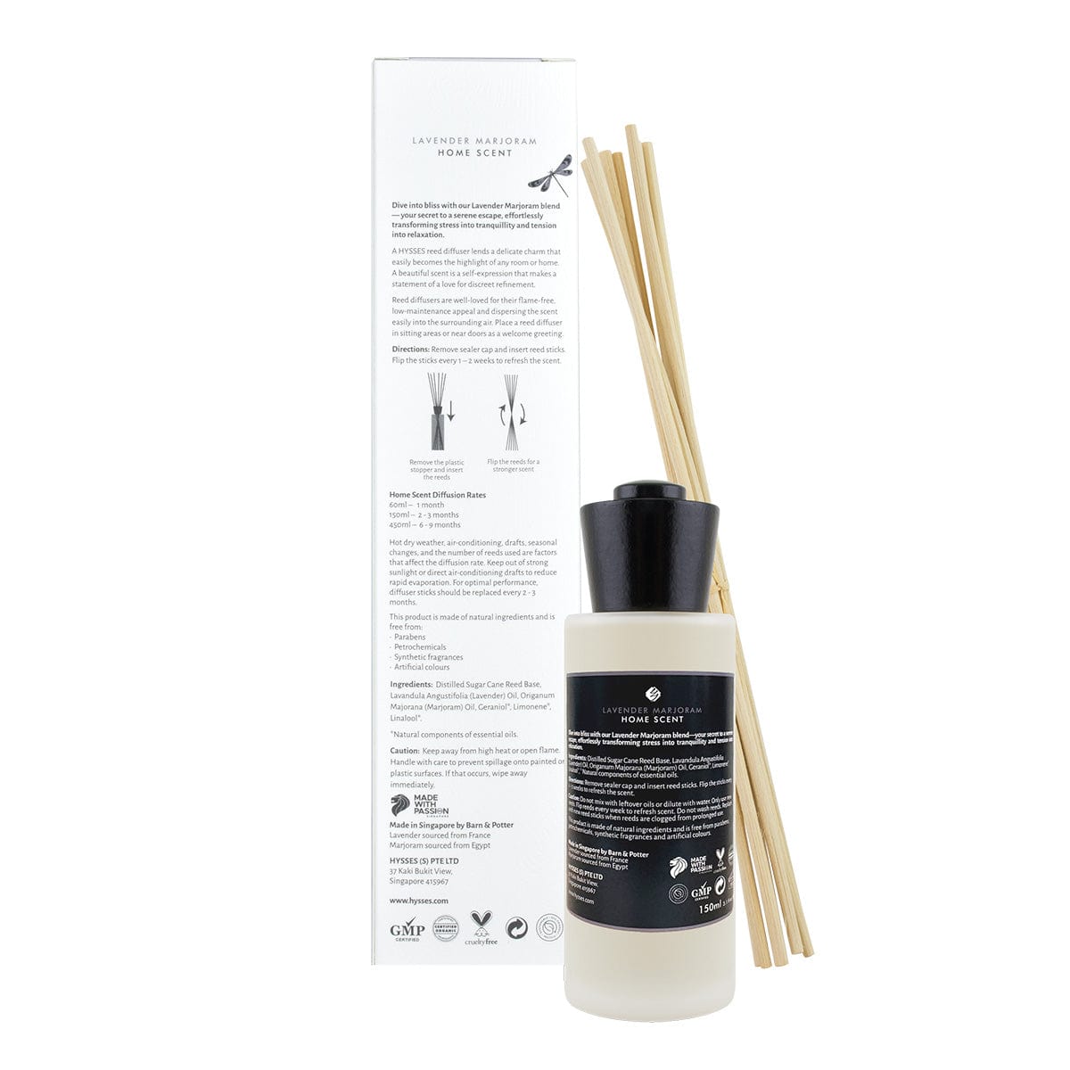 Hysses Home Scents Home Scent Lavender Marjoram