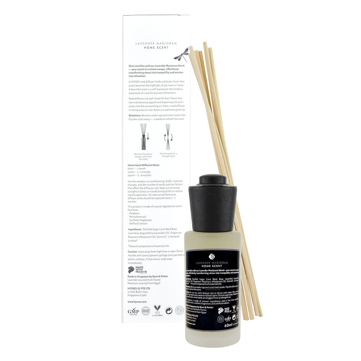 Hysses Home Scents Home Scent Lavender Marjoram