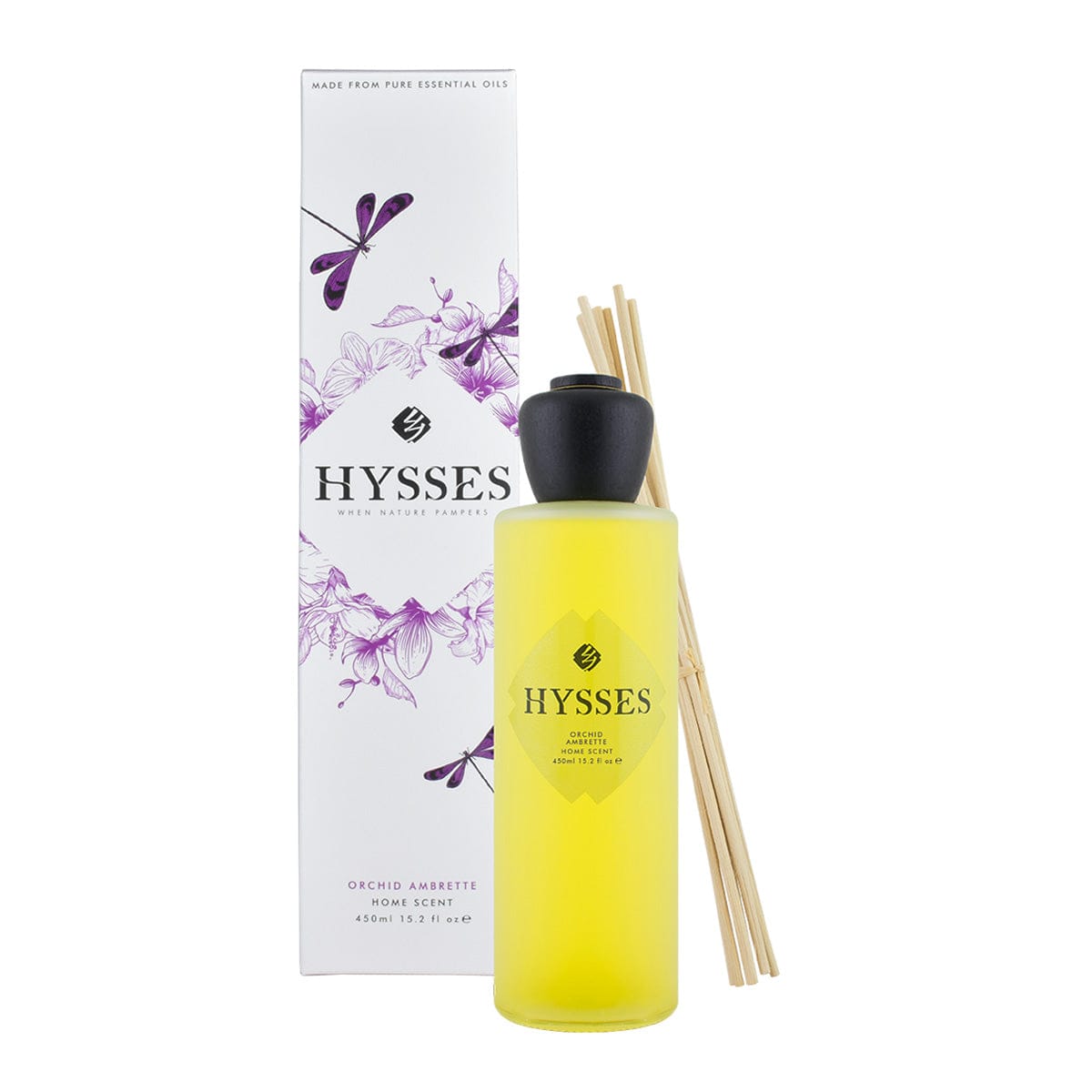 Hysses Home Scents 450ml Home Scent Orchid Ambrette