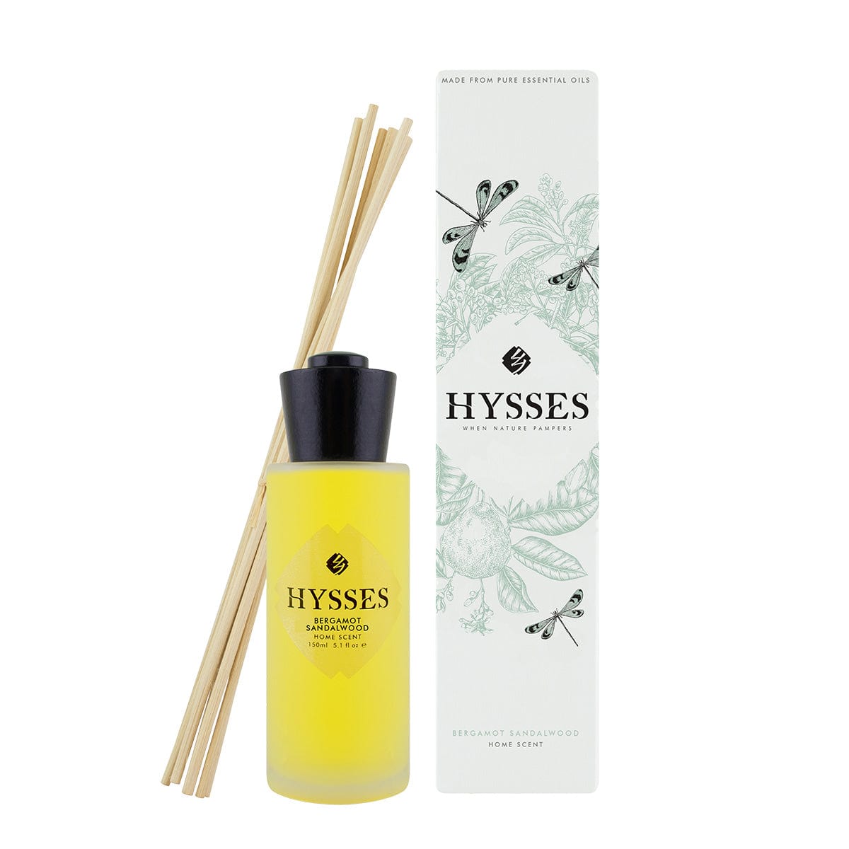 Hysses Home Scents 150ml Home Scent Reed Diffuser Bergamot Sandalwood #size_150ml