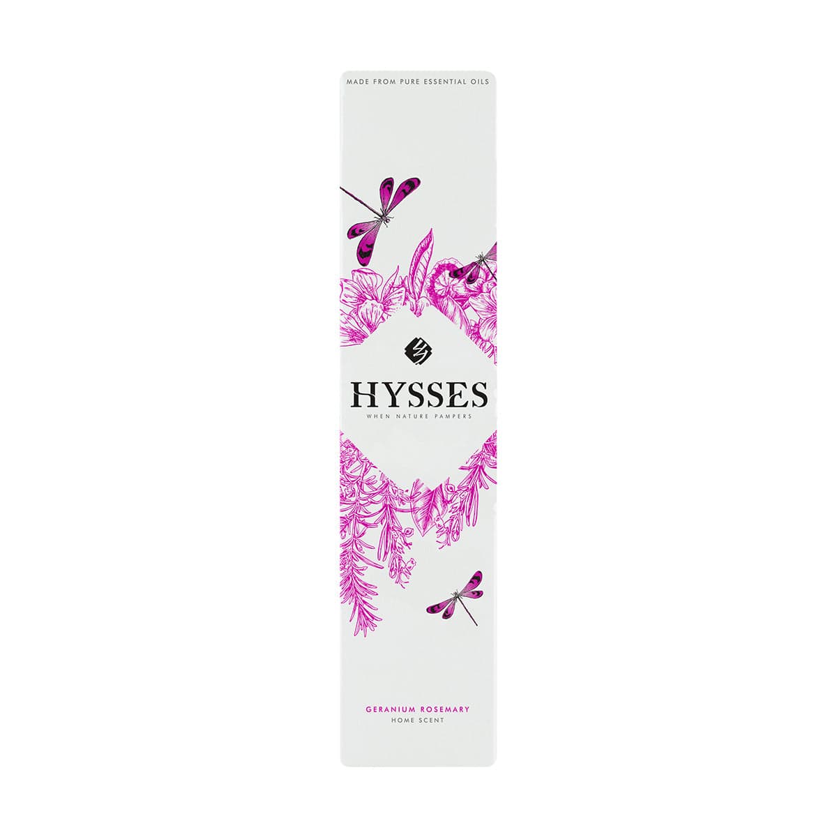 Hysses Home Scents Home Scent Reed Diffuser Geranium Rosemary