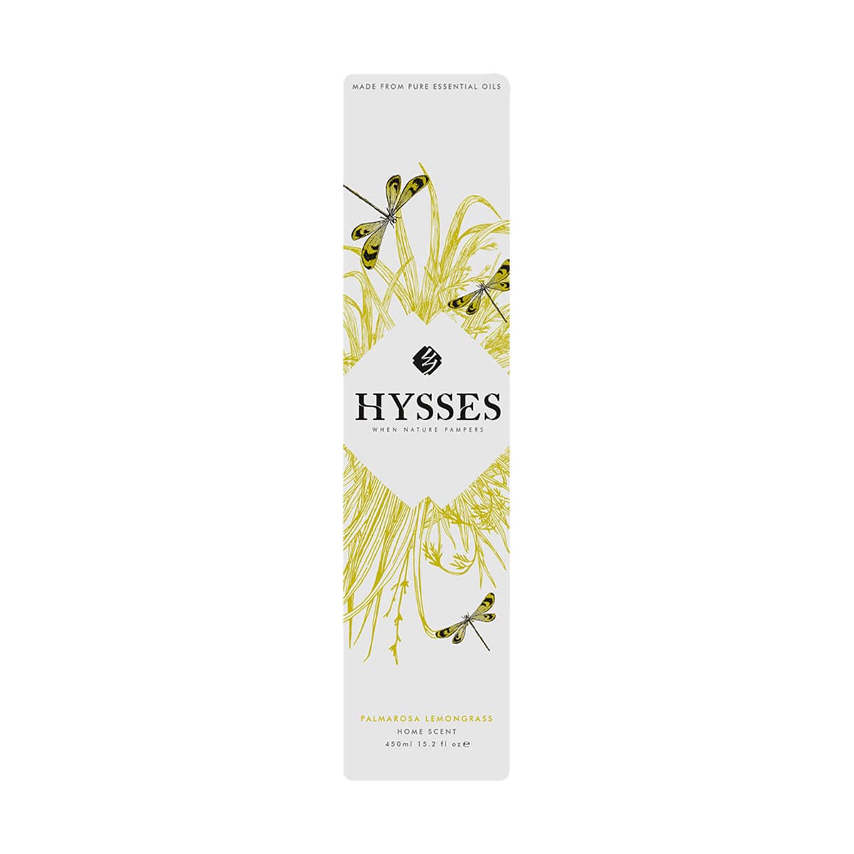 Hysses Home Scents Home Scent Reed Diffuser Palmarosa Lemongrass
