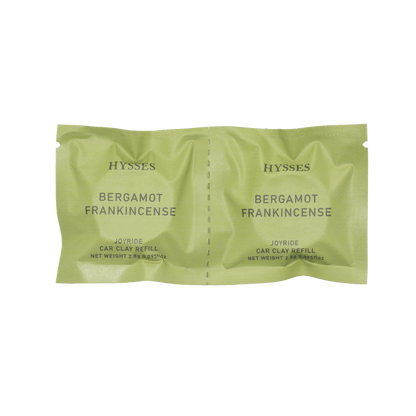 Hysses Singapore Home Scents Joyride Car Clay Refill, Bergamot Frankincense R