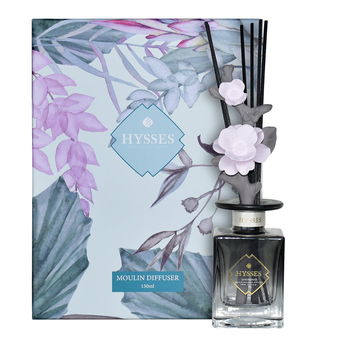 Hysses Singapore Home Scents Moulin Begonia, 150ml