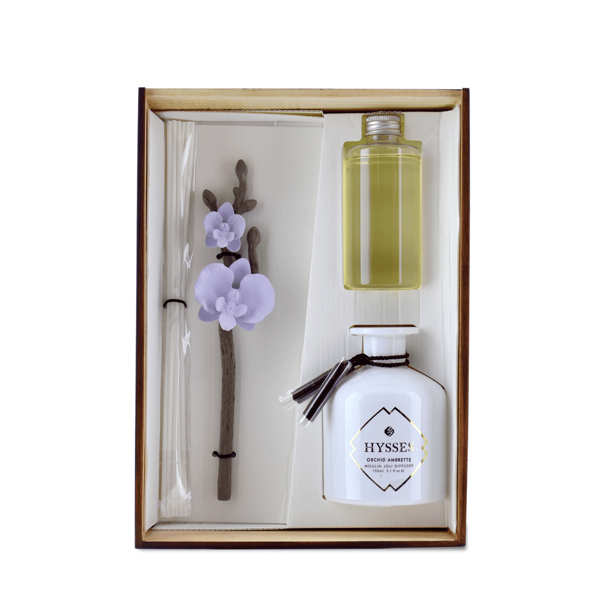 Moulin Joli Diffuser (White), Orchid Ambrette