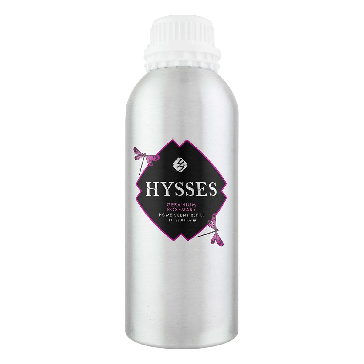 Hysses Home Scents 1000ml Refill Home Scent Geranium Rosemary
