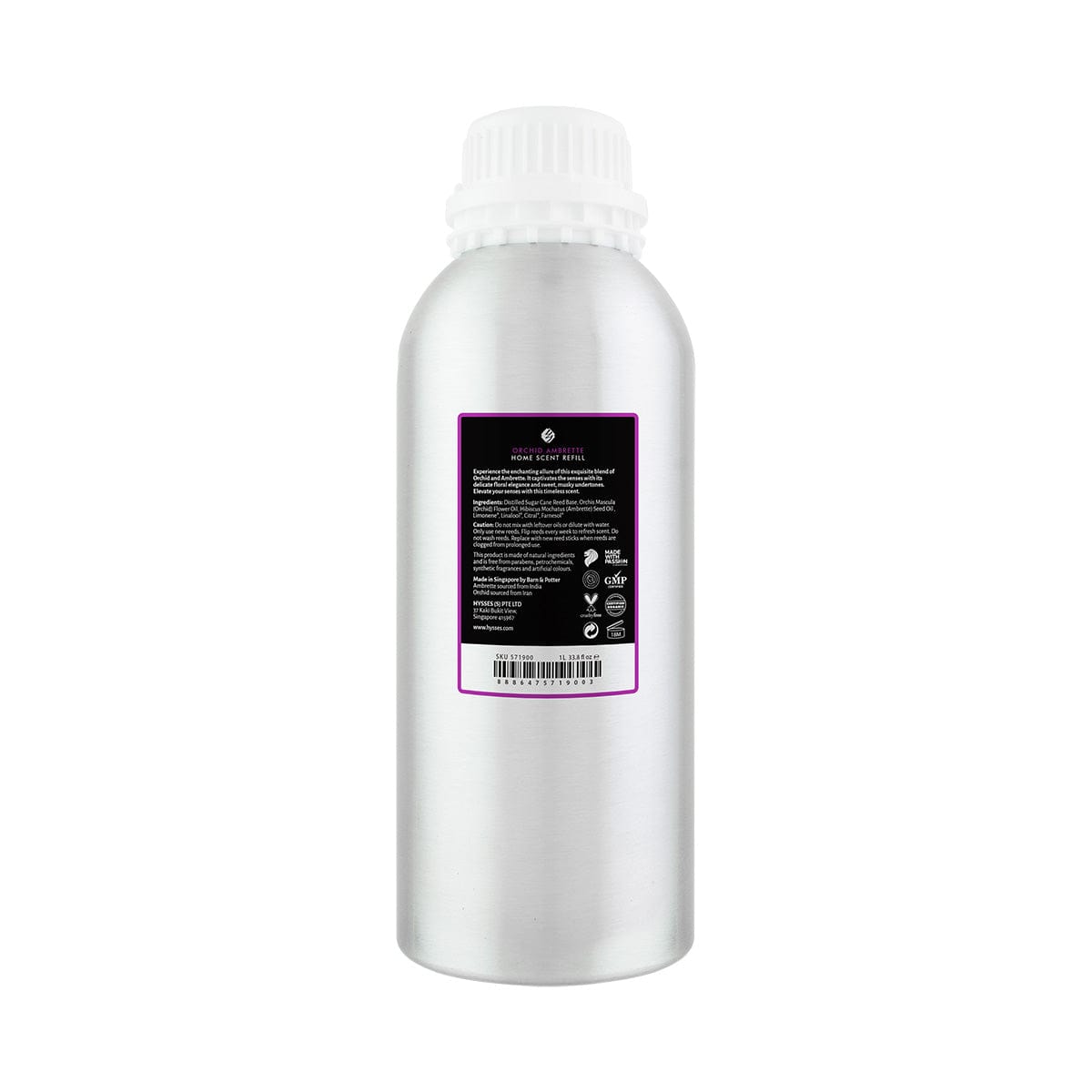 Hysses Home Scents Refill Home Scent Orchid Ambrette
