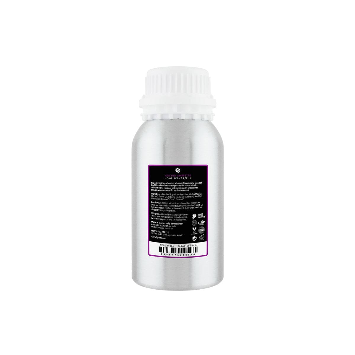 Hysses Home Scents Refill Home Scent Orchid Ambrette